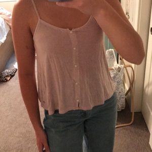 American Eagle button cami